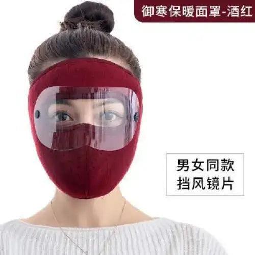 Unisex Winter Warm Fleece Face Mask