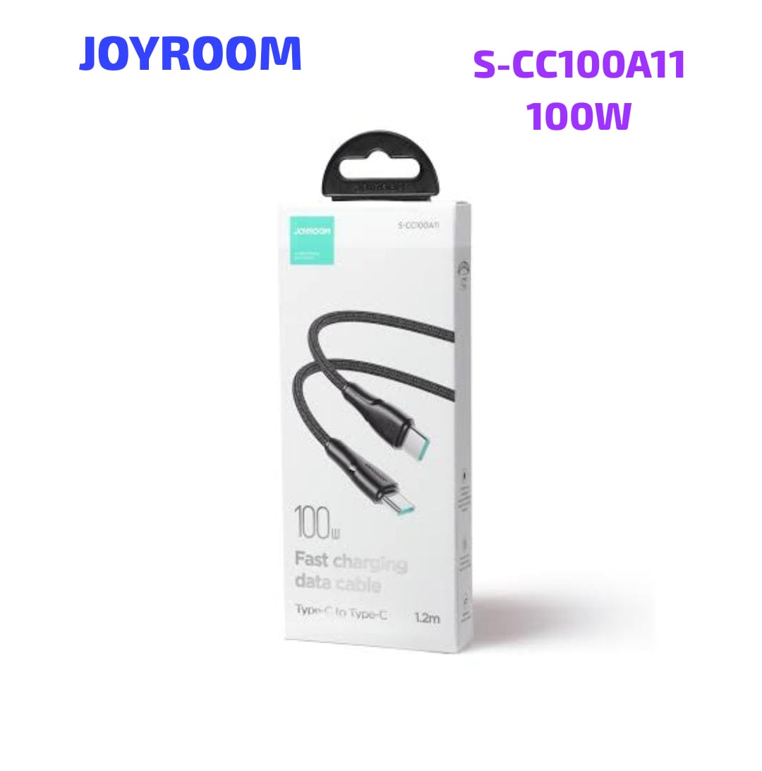 Joyroom 100W Type-C to Type-C Fast Charging Data Cable (S-CC100A11)