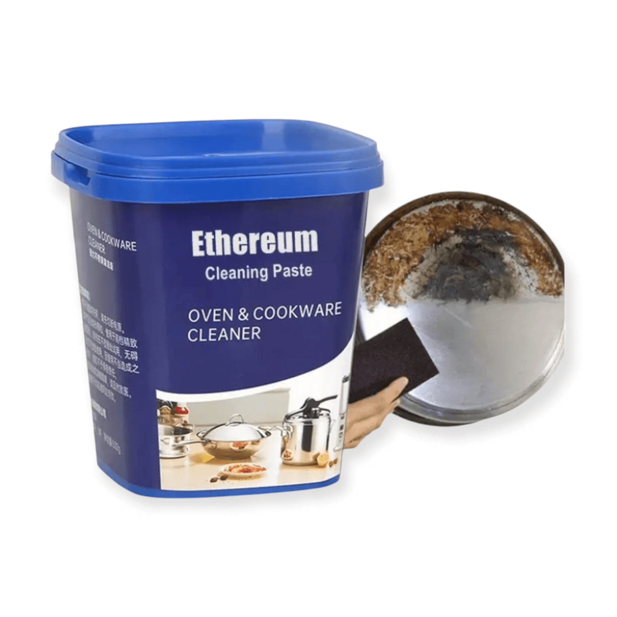 Cookware Cleaner – Powerful Stain & Grease Remover for Pots, Pans & Utensils