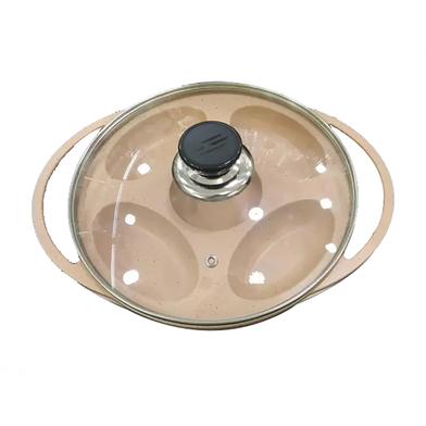 Pitha Making Pan with Glass Lid – Perfect for Traditional Pithas