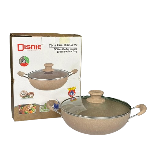 Disnie 28cm Marble Korai with Cover