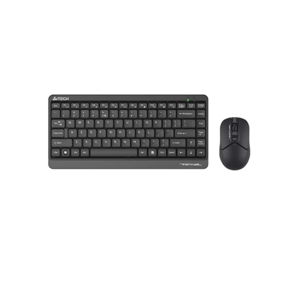 A4Tech FG1112 Wireless Keyboard & Mouse Combo | 2.4GHz | Ergonomic & Splash-Proof | Black